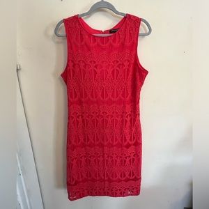 Sharagano lace dress women’s size 14